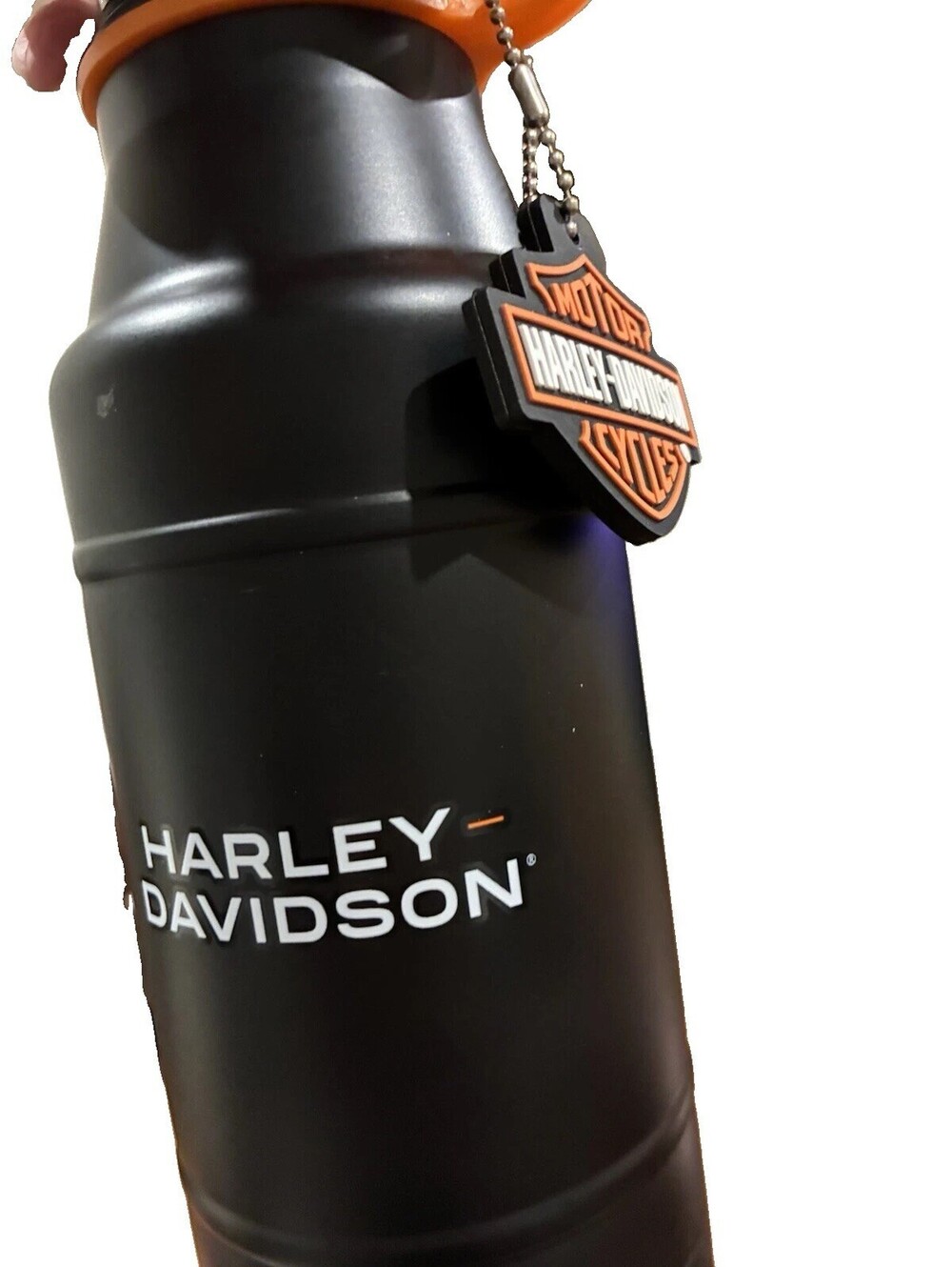 Harley-Davidson Insulated Black Stainless Steel Water Bottle Screw Lid 24oz - Picture 4 of 4